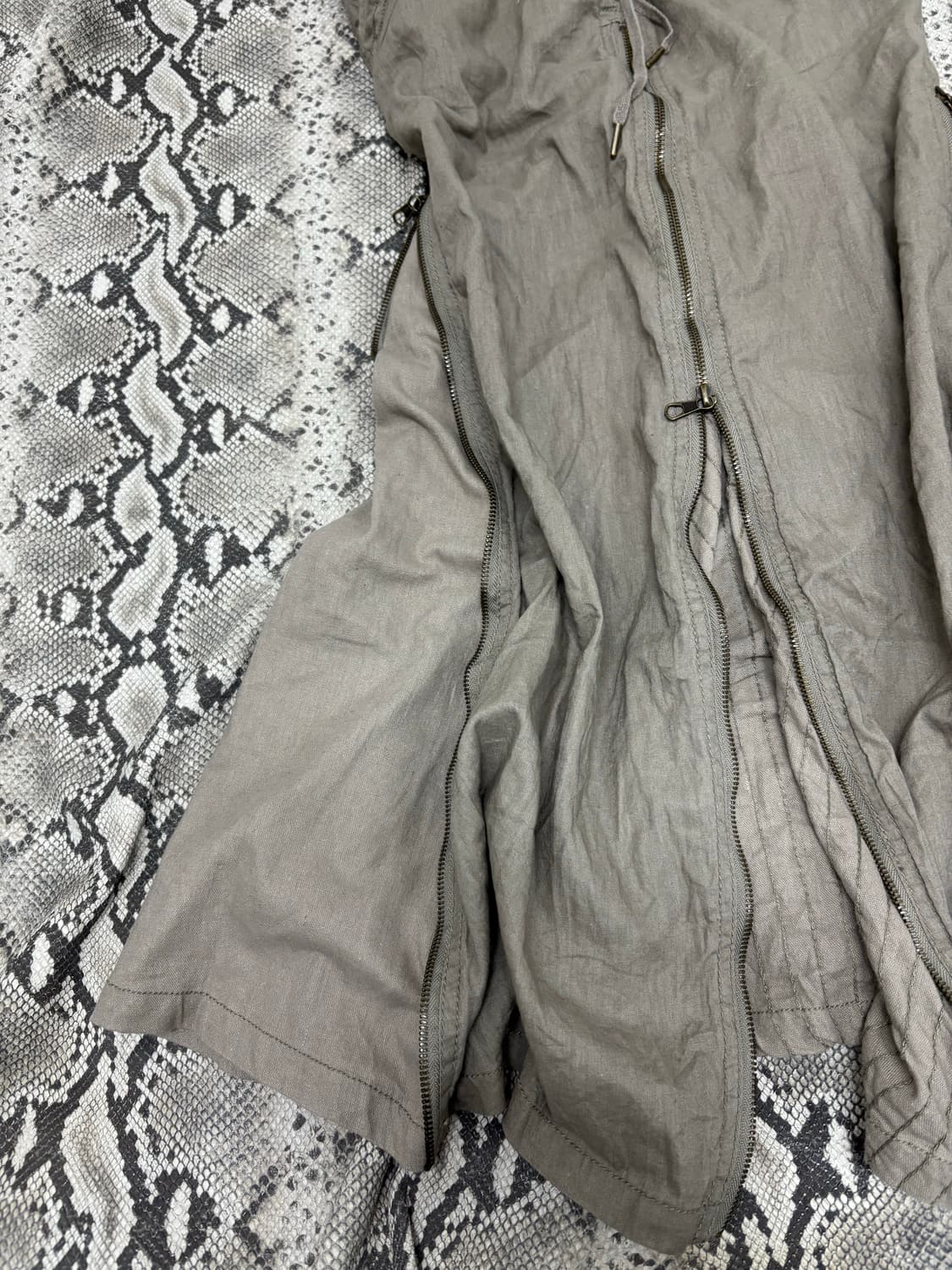 Goa [G.O.A]2000s 고아 3Zipper Skirts 상품이미지4