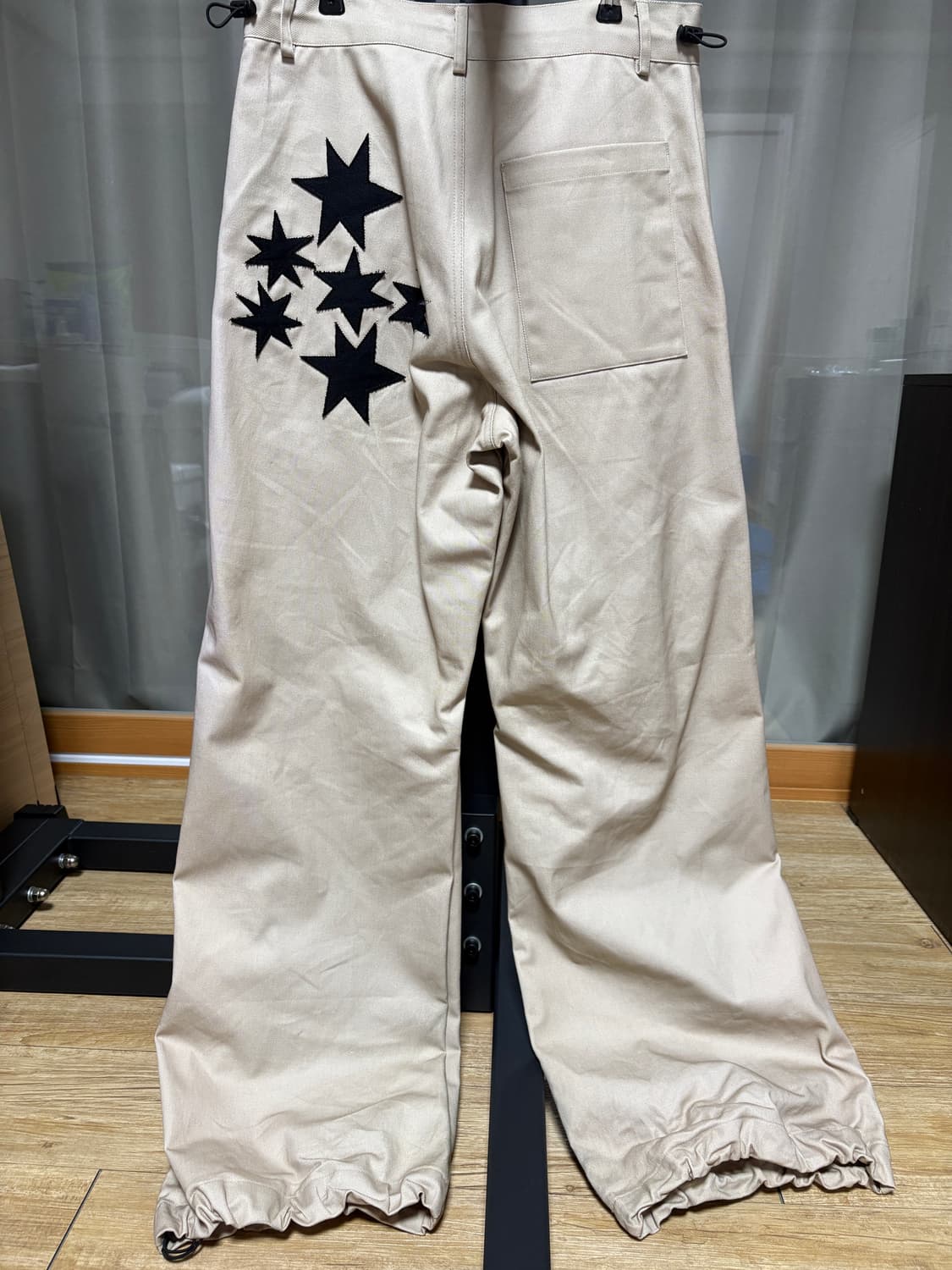 탄산마그네슘 스타 아플리케 팬츠 1사이즈 상품이미지3