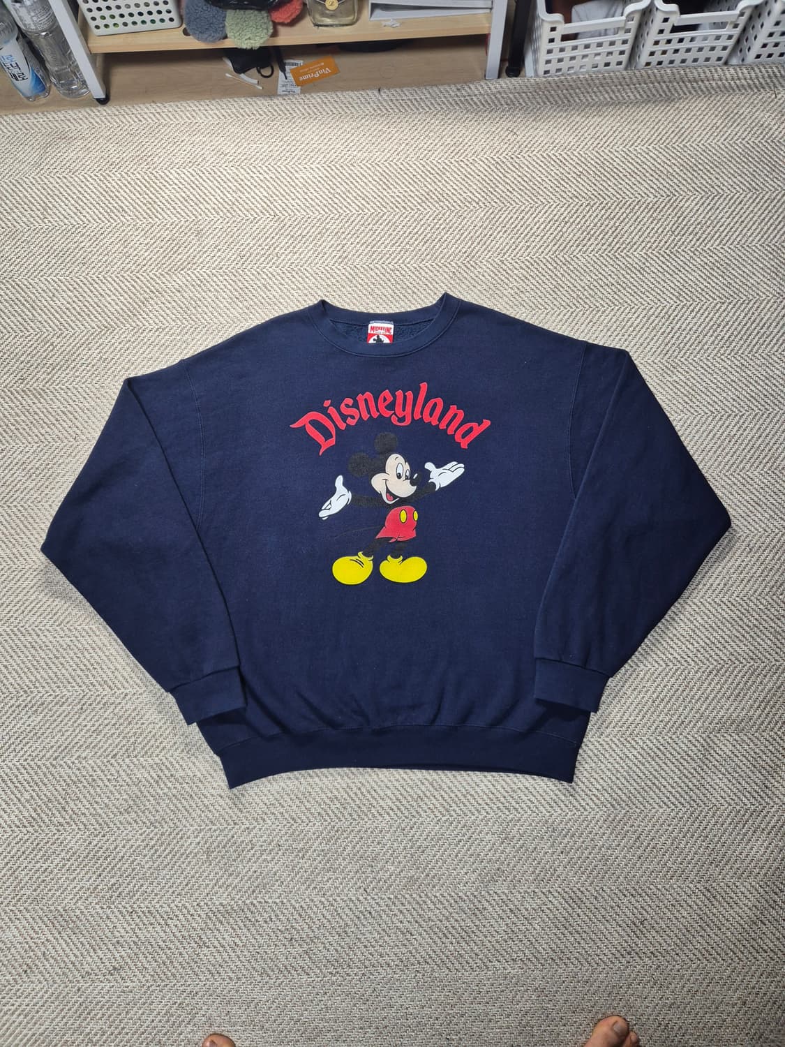 90s 디즈니 미키 스웻 상품이미지1