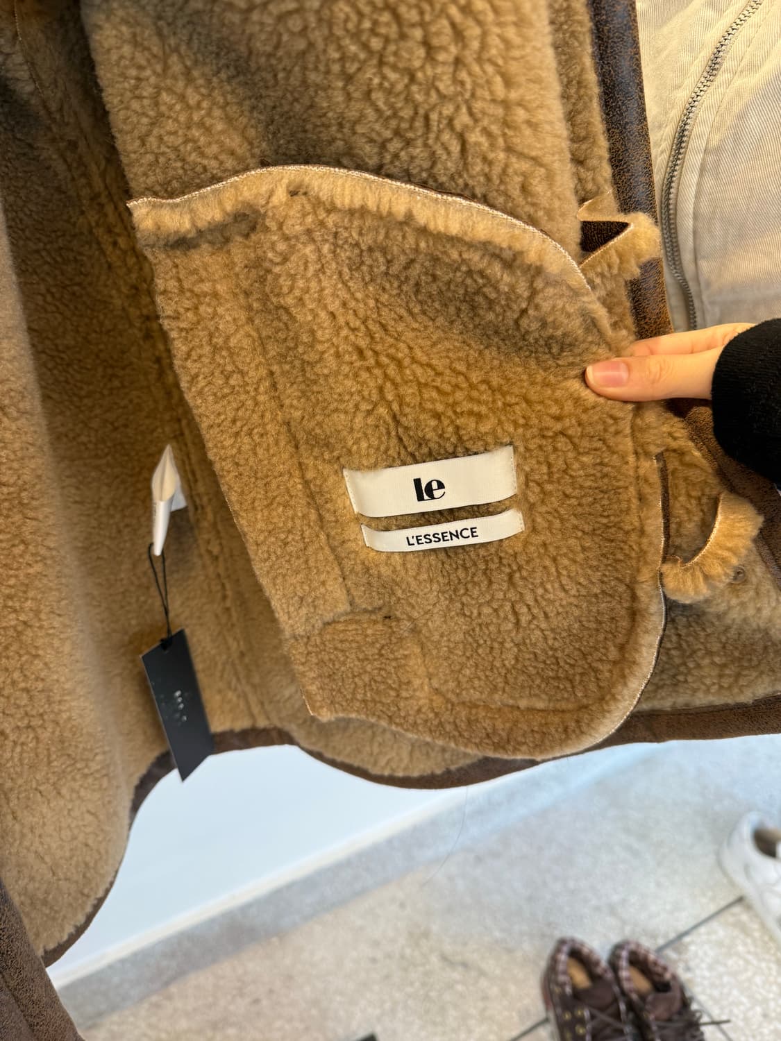 L'essence Faux shearling  상품이미지5