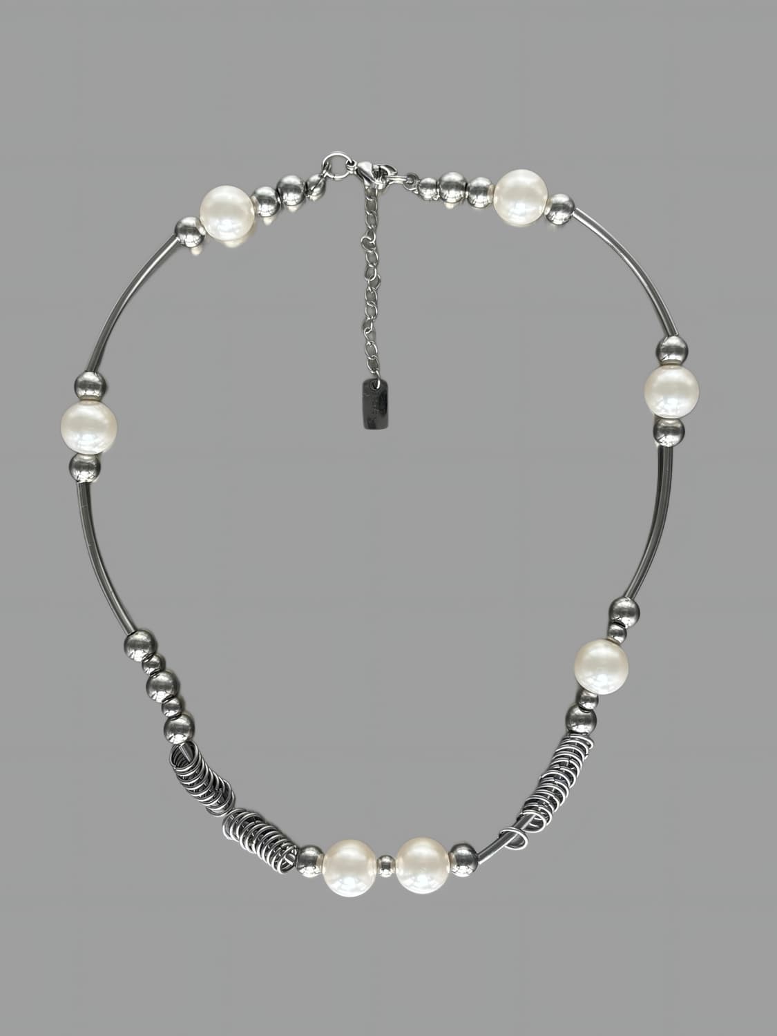 Ring Pearl Necklace 상품이미지1