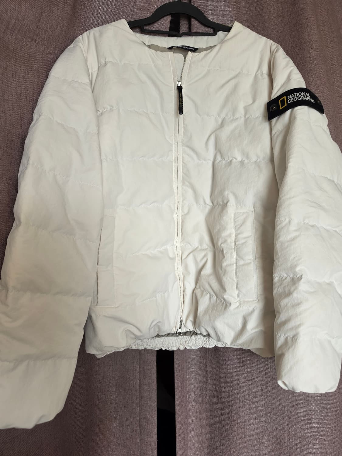 내셔널지오그래픽숏패딩 M/L 상품이미지1