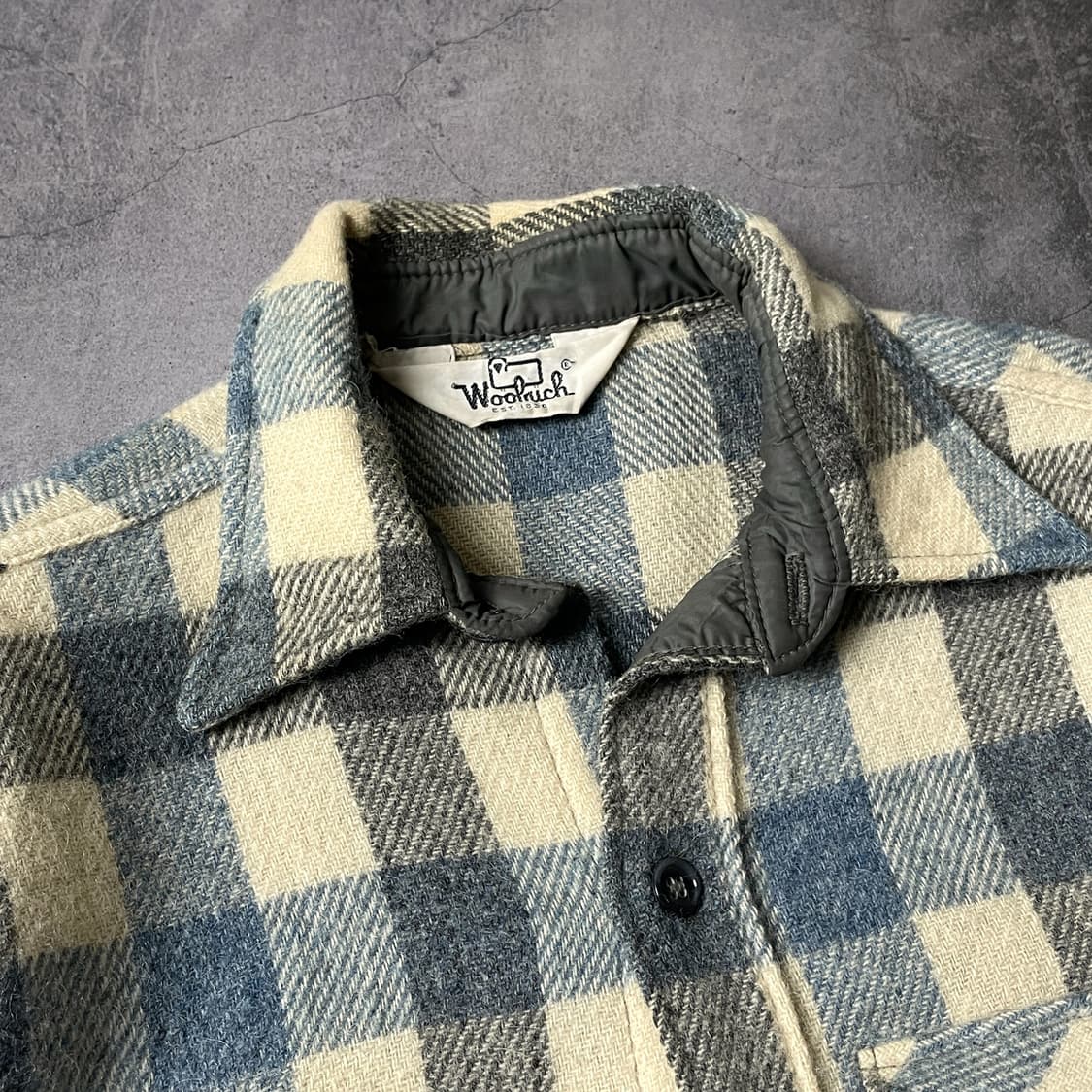 WOOLRICH 울리치 빈티지 체크패턴 플란넬 울셔츠 A00341 상품이미지2
