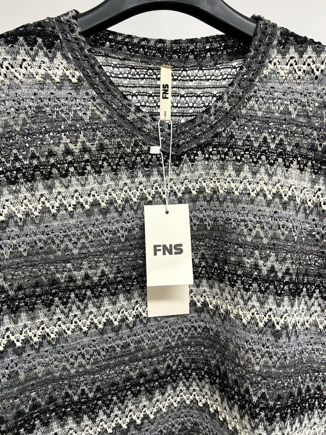 FNS 니트 조끼 라지 상품이미지3