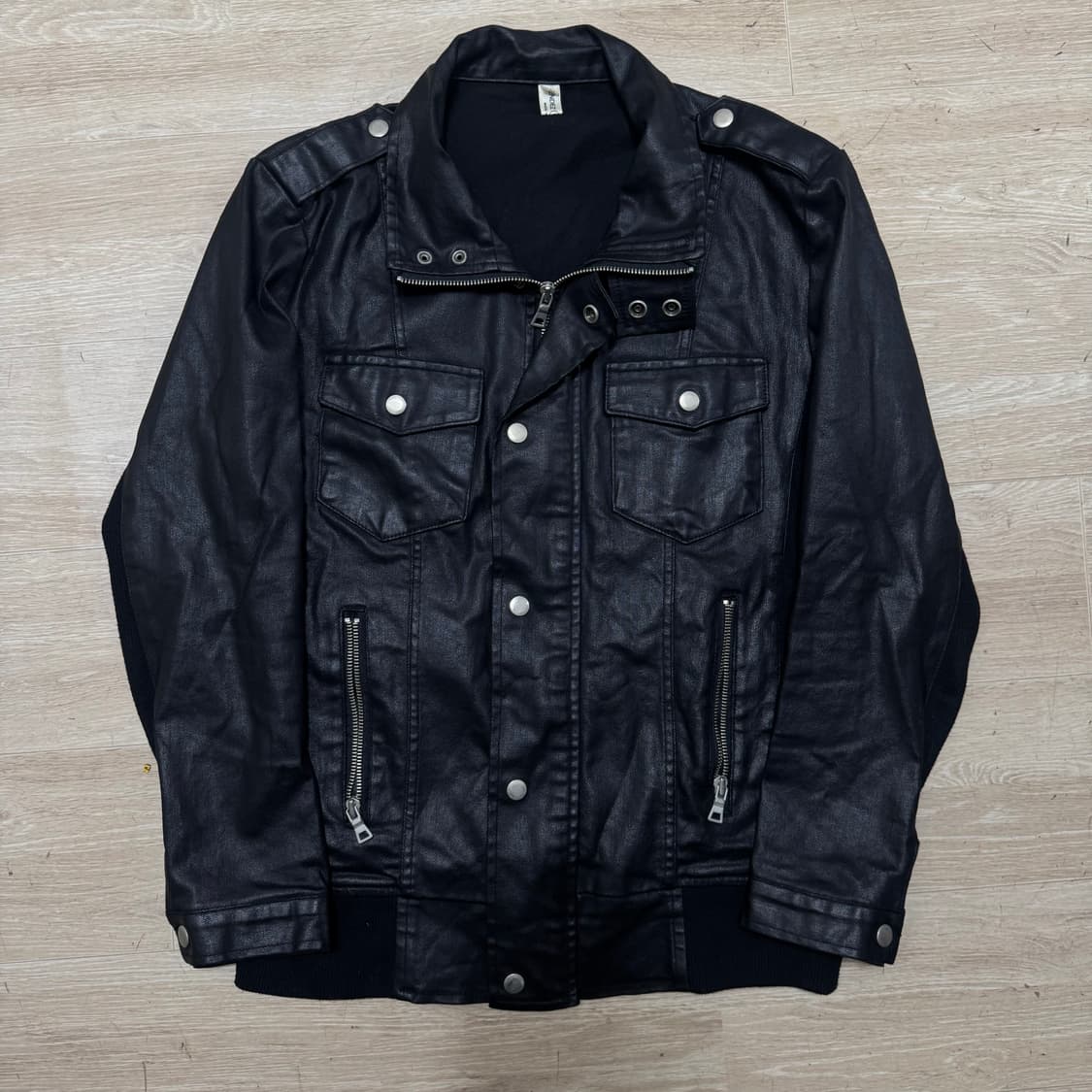 싱글라이더 레더 자켓 상품이미지1