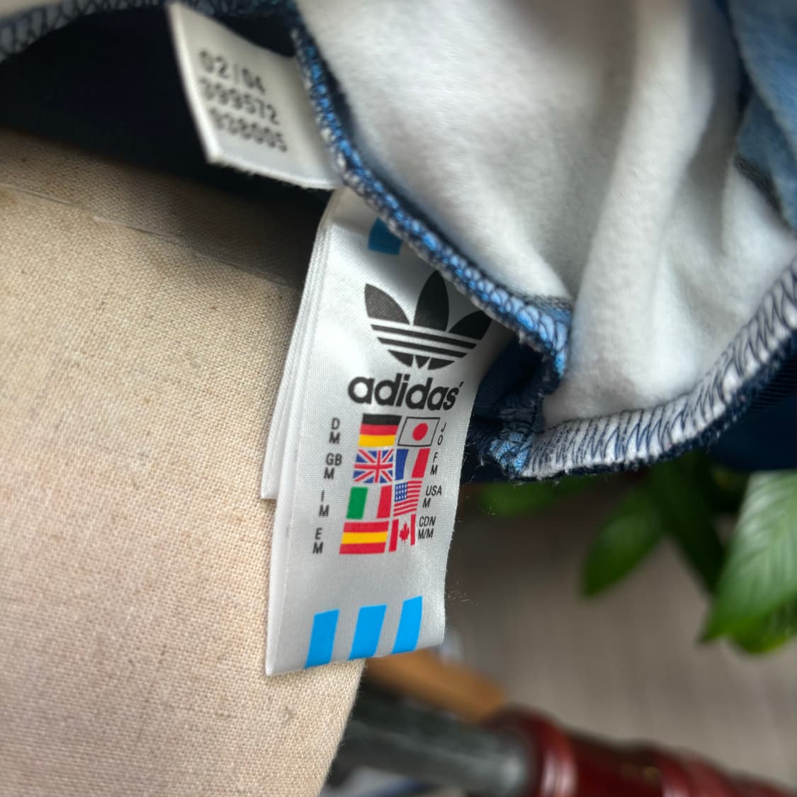 아디다스 트랙탑 자켓 블루/화이트 (레어 컬러+디자인) 상품이미지8