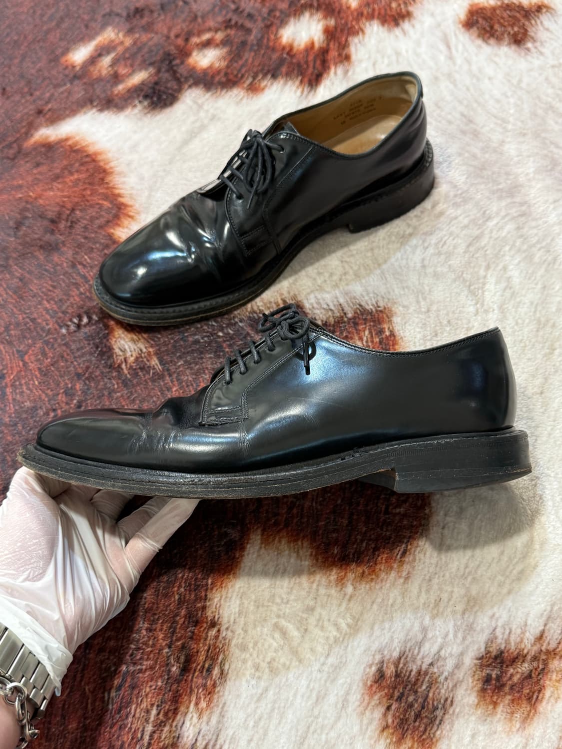 Loake 로크 771B 더비 슈즈 블랙 UK7 (260) 상품이미지2