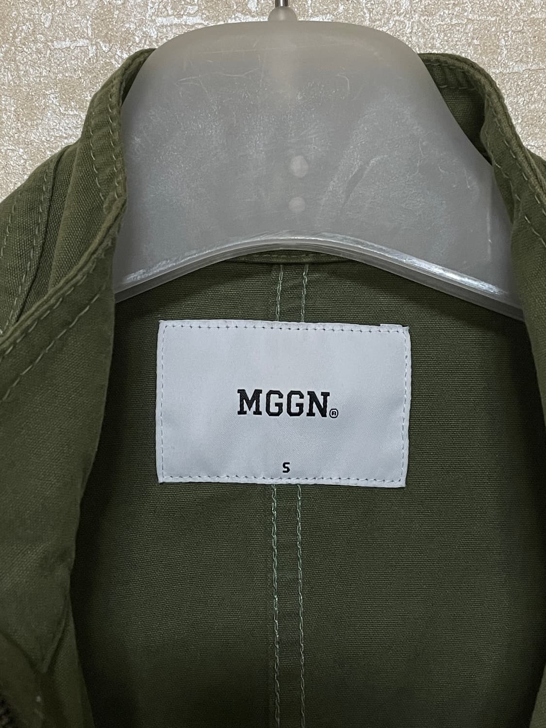 MGGN 맥우드건 카키 야상 봄버 자켓 S 상품이미지4