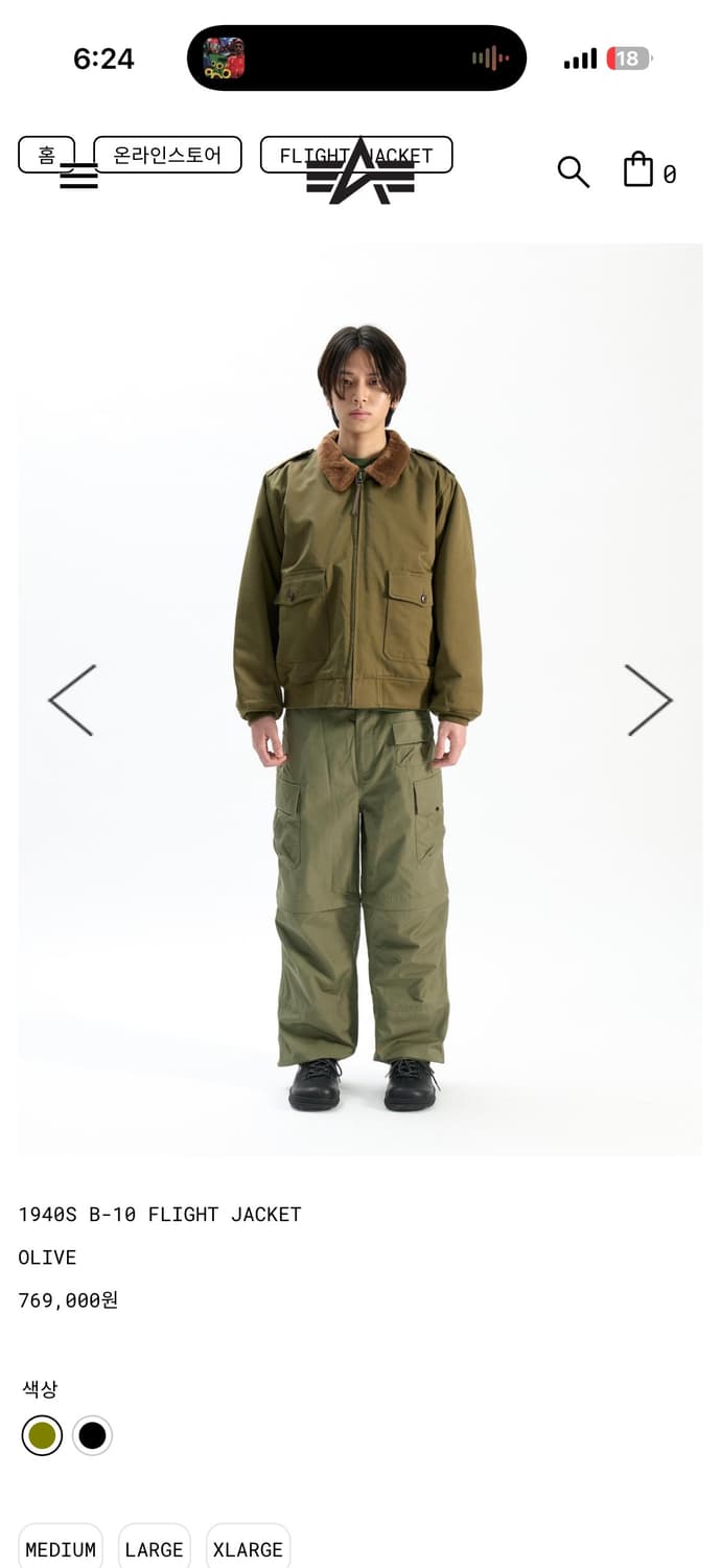 알파인더스트리 B10 플라이트 자켓 상품이미지2