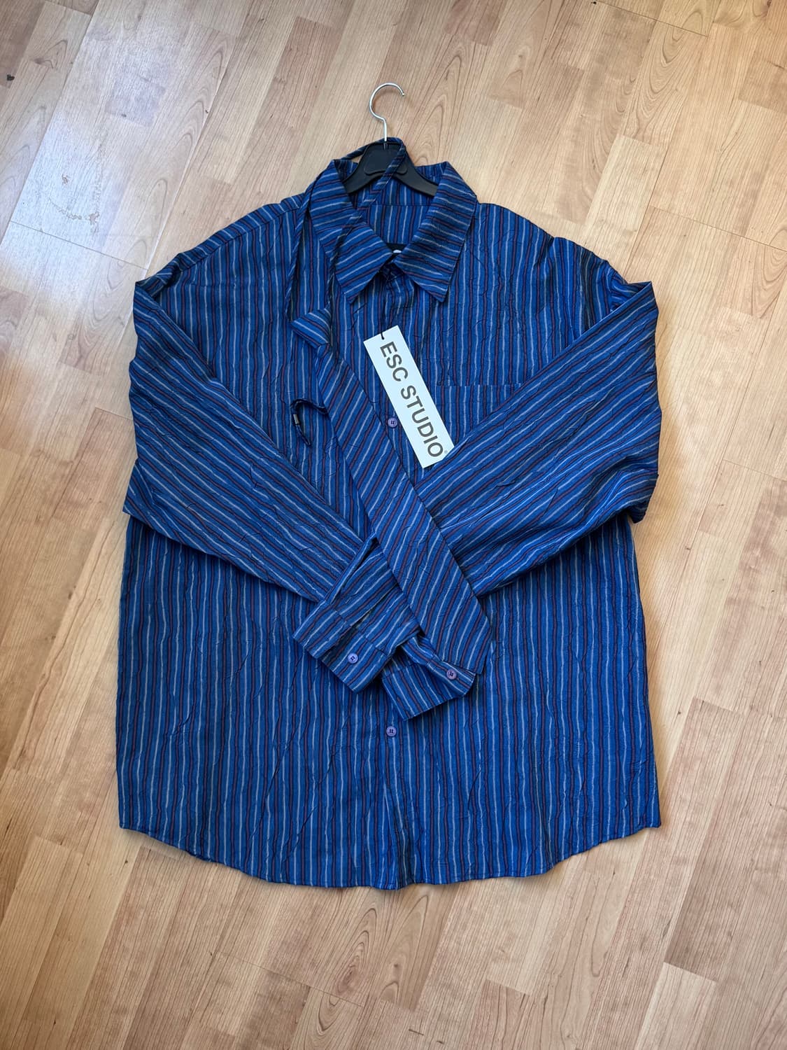 ESC 스트라이프 셔츠 O/S 상품이미지1