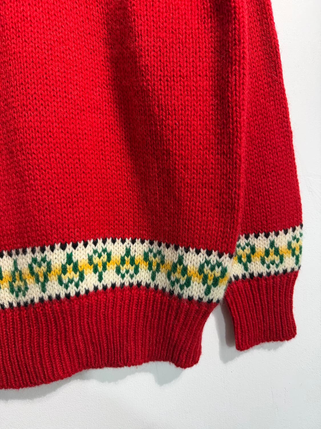 Shetland wool 100%  노르딕 니트 m~L 상품이미지5