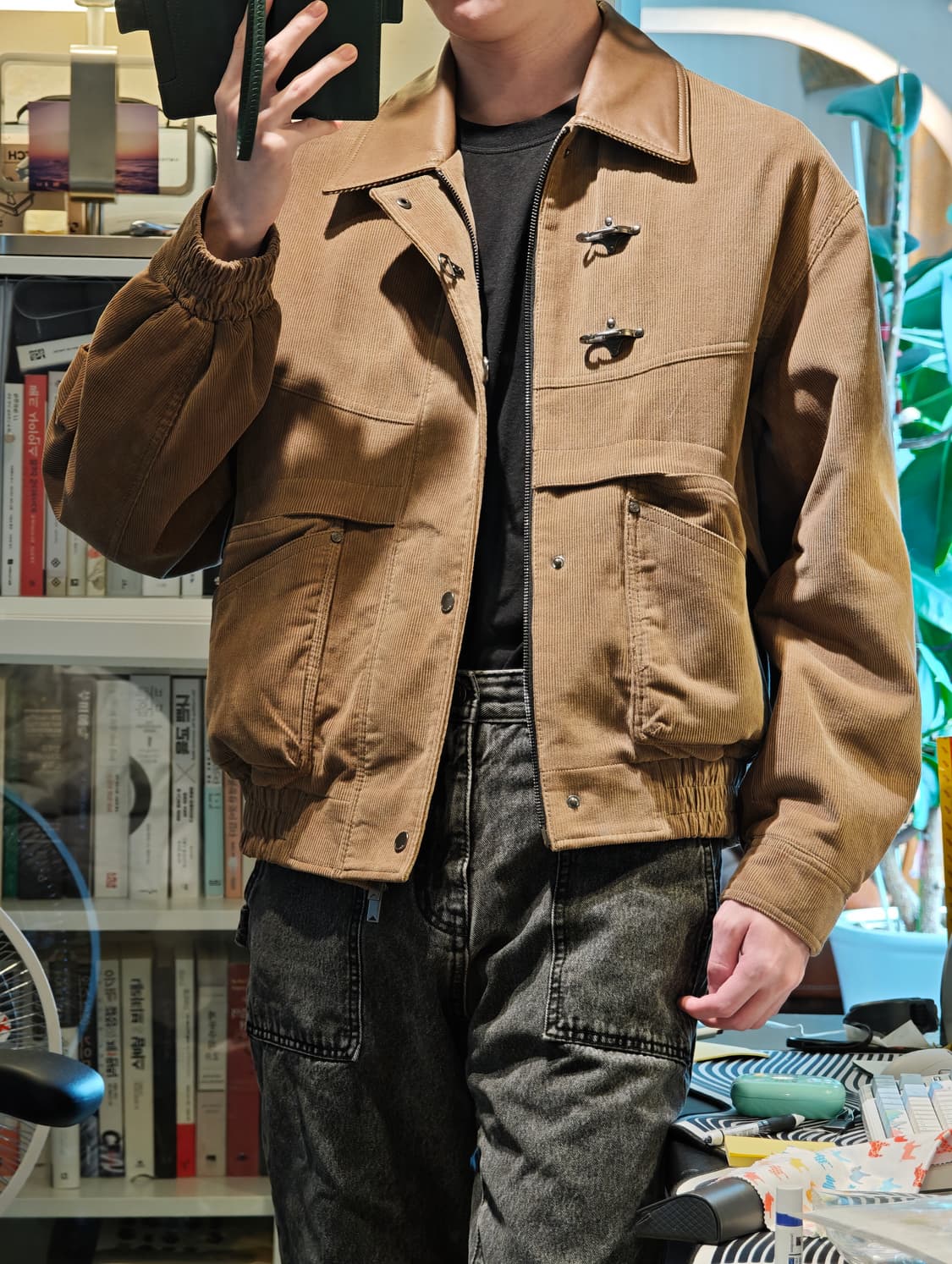 언지미크 코듀로이 파이어맨 자켓 필살기 느좋 자켓 상품이미지1