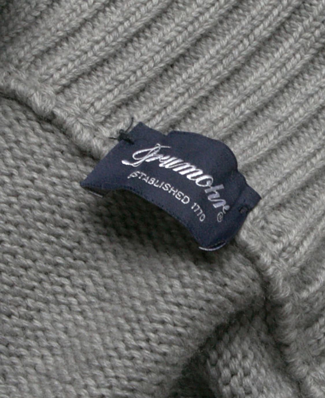 드루모어 [Drumohr] 슈퍼파인 메리노울 니트 이태리 버튼 가디건 상품이미지6