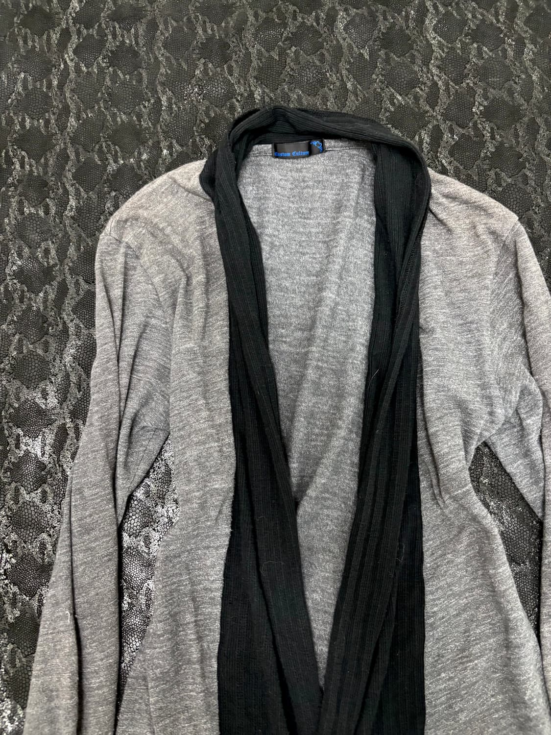 “Custom culture” 00’s Design Black Drape 상품이미지5