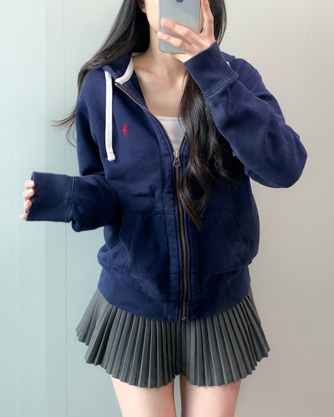 폴로 후드집업 상품이미지1