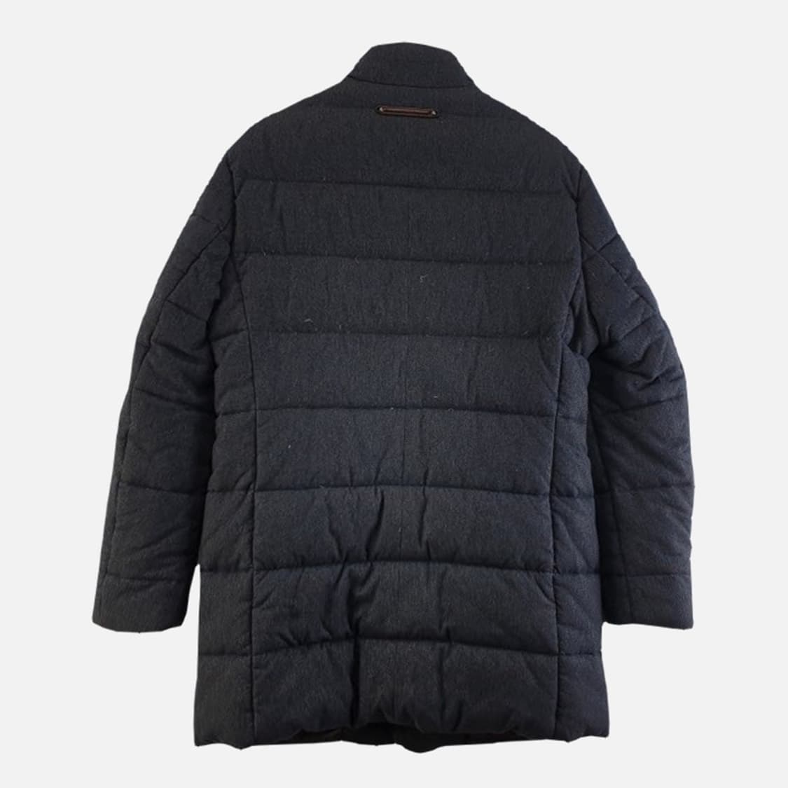 올젠 남성100 네이비 오리털 롱점퍼 M5910 상품이미지2