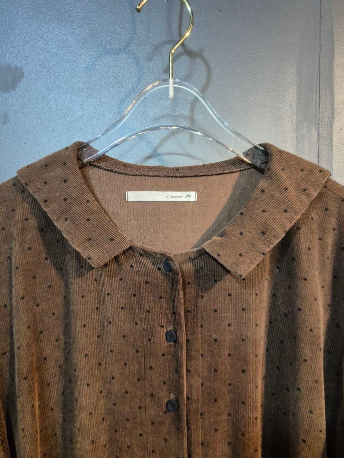 잔골지 면 롱원피스 55 66  상품이미지3