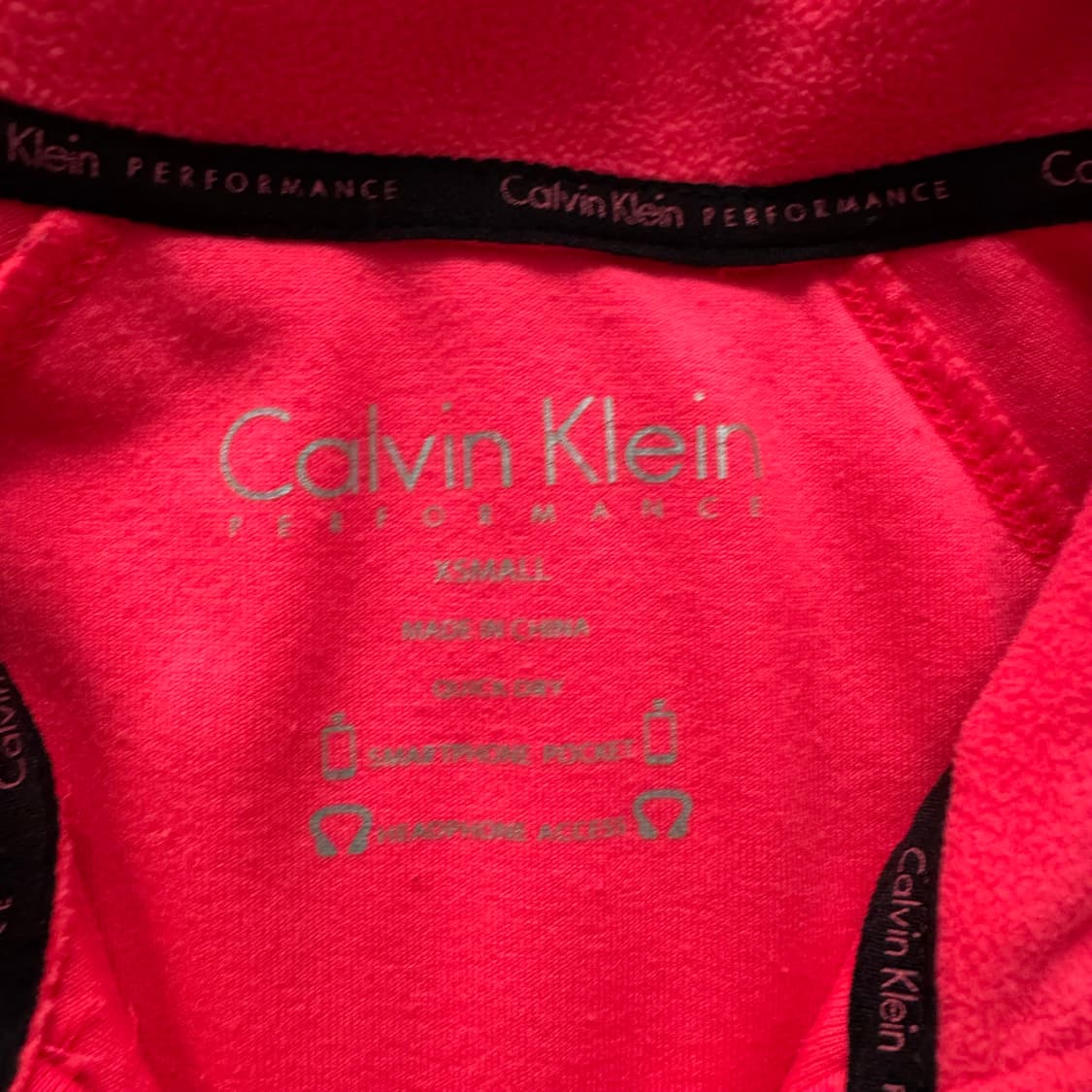 CALVIN KLEIN 일본빈티지 후리스 집업 캘빈클라인 플리스 S 37 상품이미지4