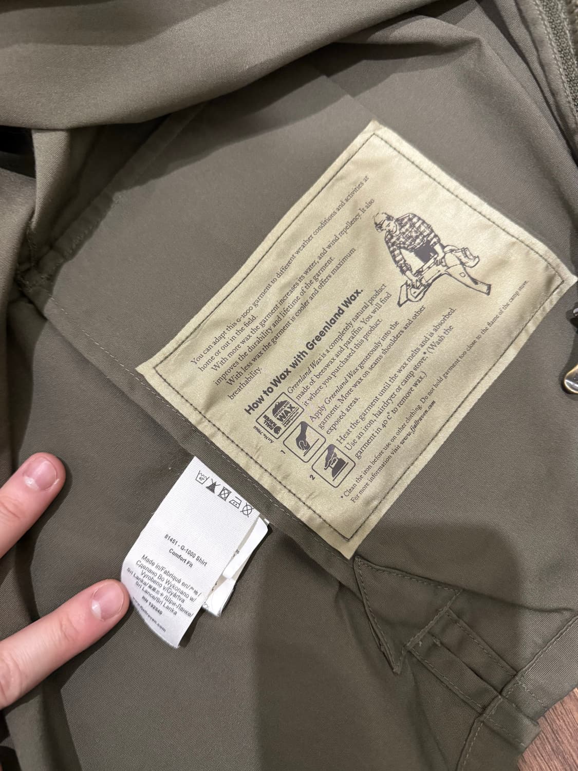 (M) 피엘라벤 그린란드 그린랜드 셔츠 자켓 재킷 상품이미지5