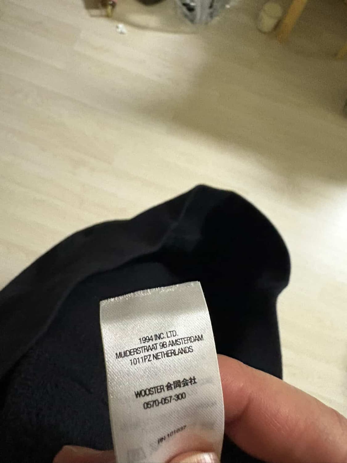 슈프림 더블탭스 후드티 L 블랙 상품이미지5