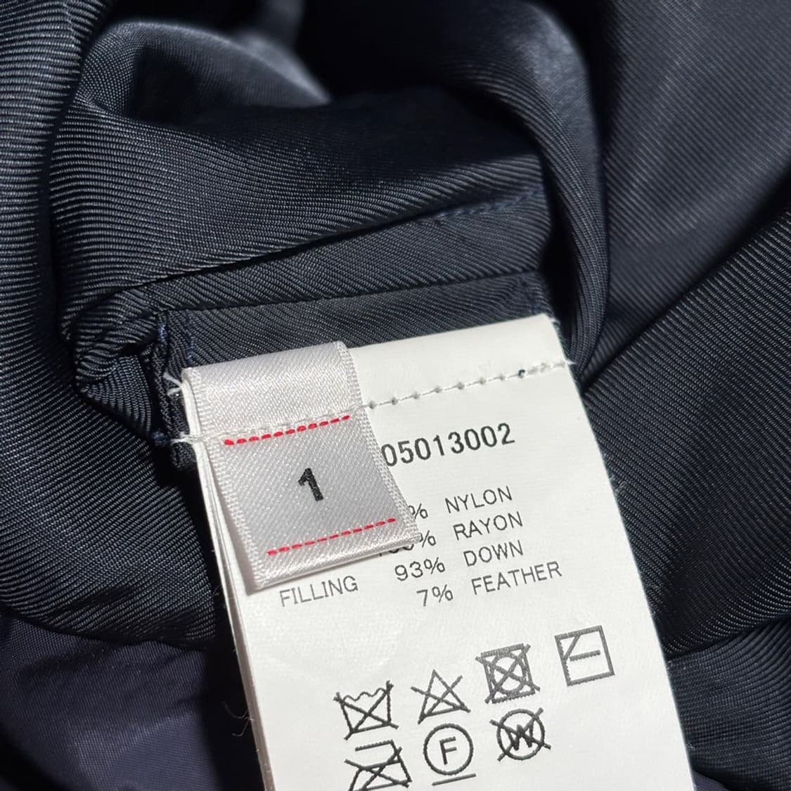 1) 비즈빔 visvim 워커 다운 베스트 네이비 상품이미지4
