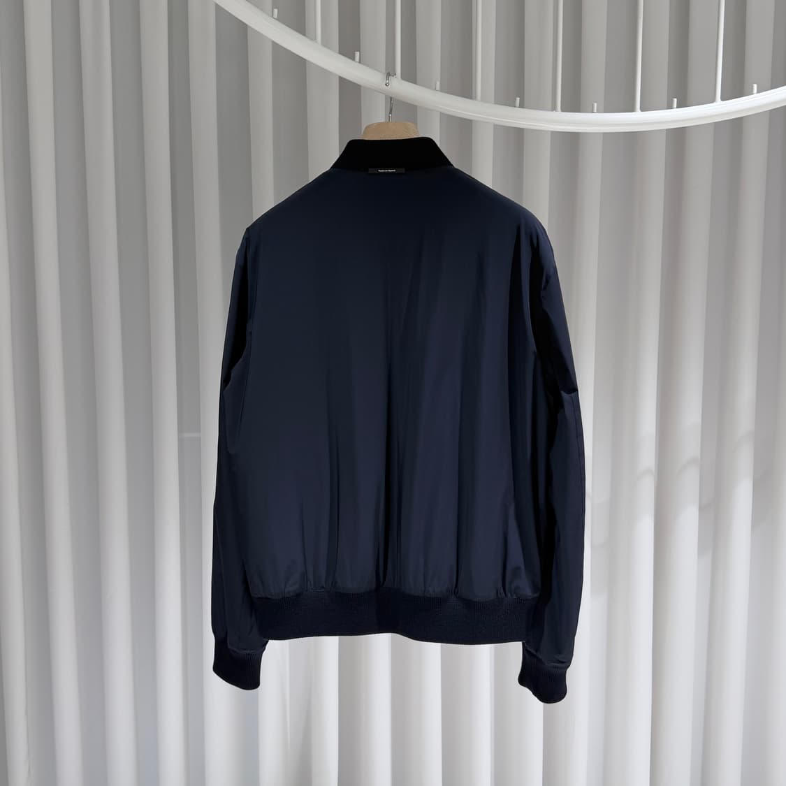(A+/50) / 에르메스 나일론 리버시블 자켓 네이비 스카이 상품이미지4
