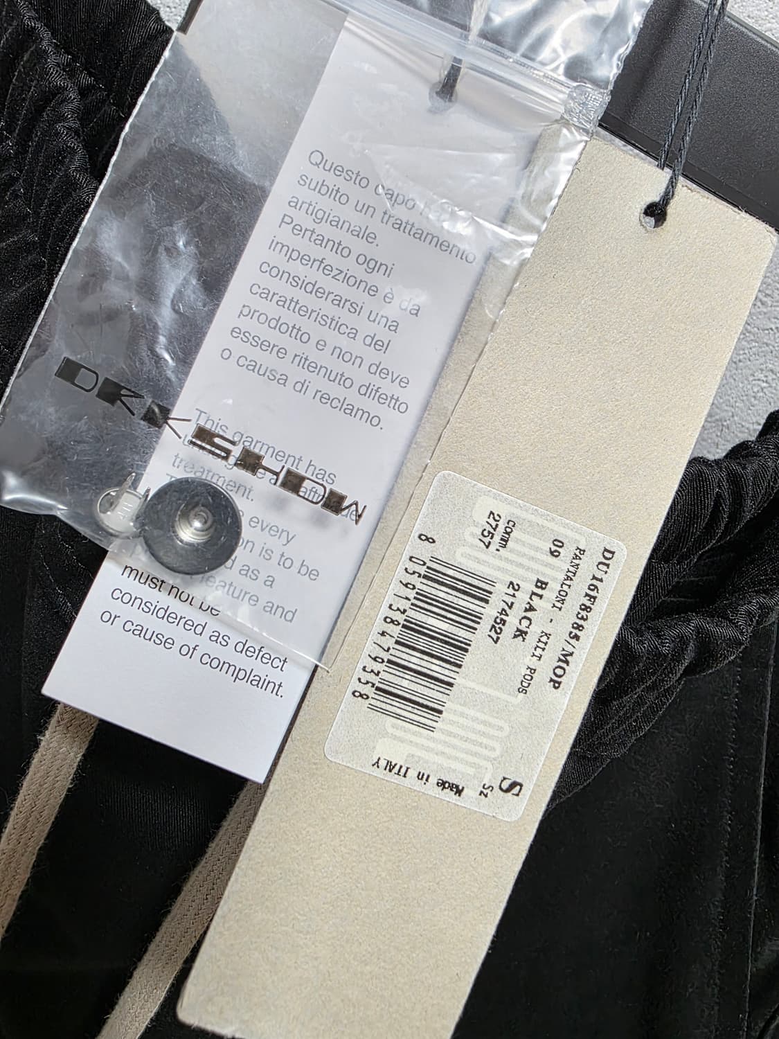 (새상품)릭오웬스 스커트 쇼츠 상품이미지3