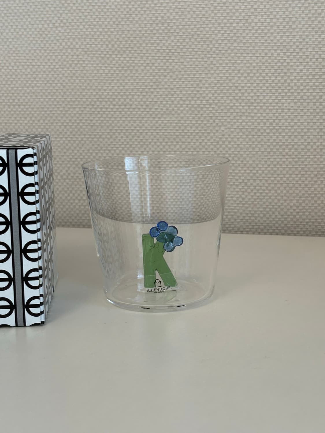 Ichendorf 유리컵 - 알파벳 K (새상품) 상품이미지1