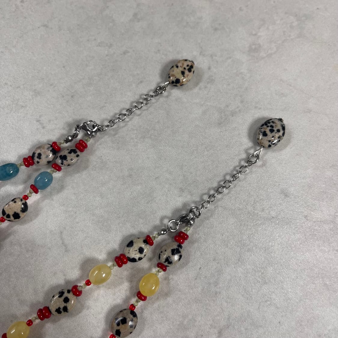 Handmade 쿠앤크원석 목걸이(써지컬) 상품이미지6