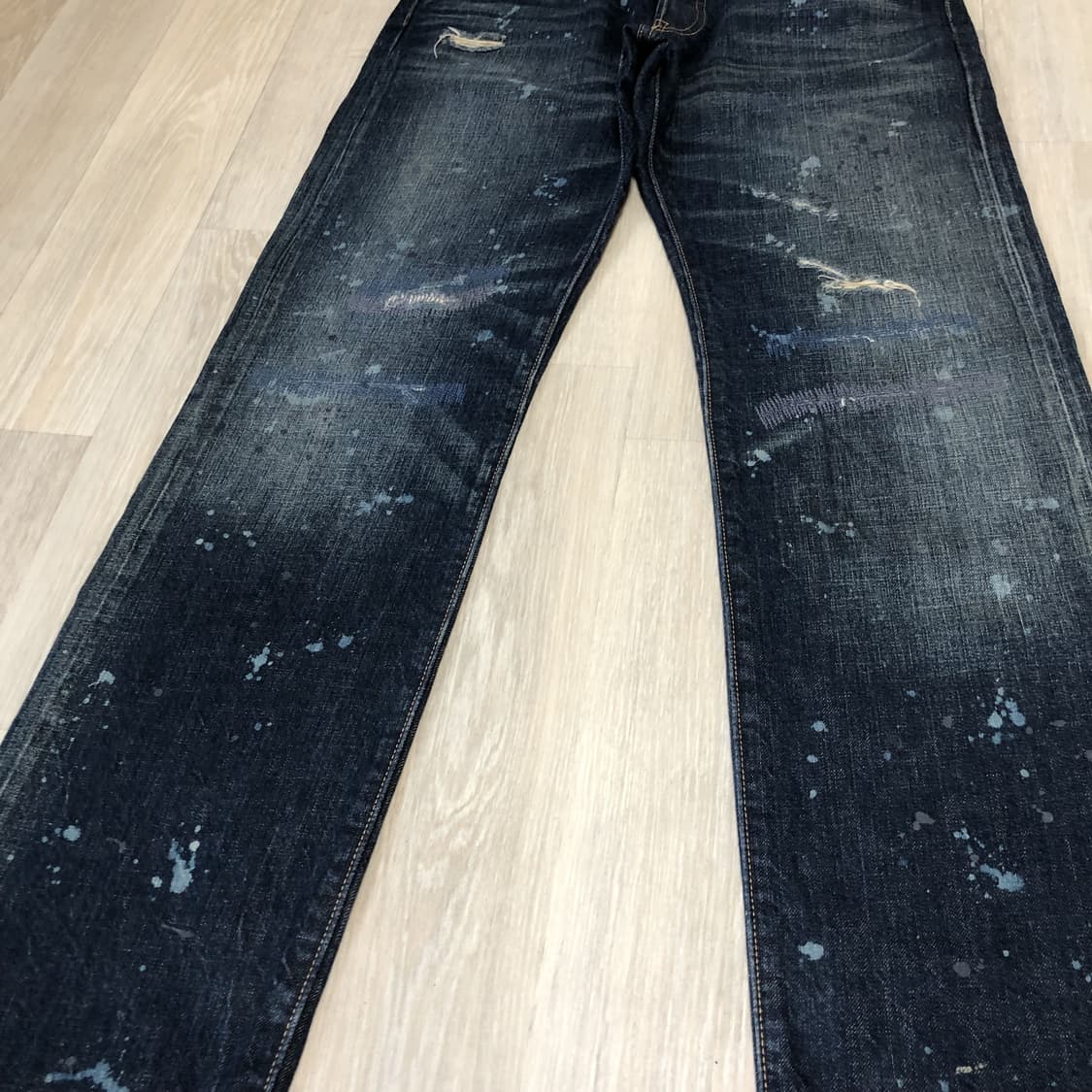 (30) 리바이스 Levi's 501 스트레이트핏 디스트로이드 데님 상품이미지5