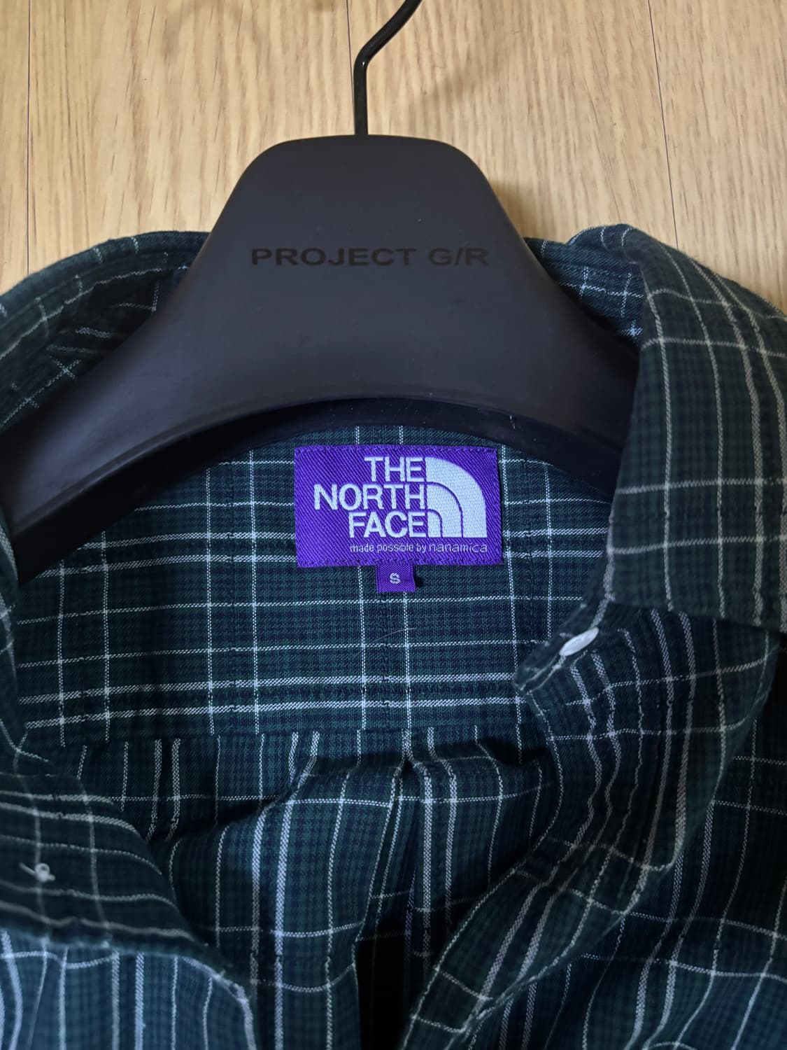 nanamica x the northfacepurplelabel 반팔셔츠 상품이미지3