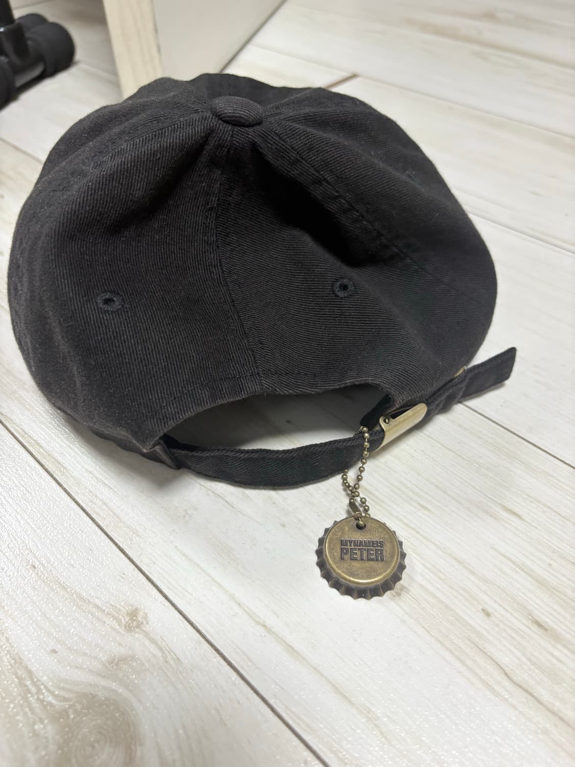 마이네임이즈피터 6패널 볼캡 블랙 상품이미지2