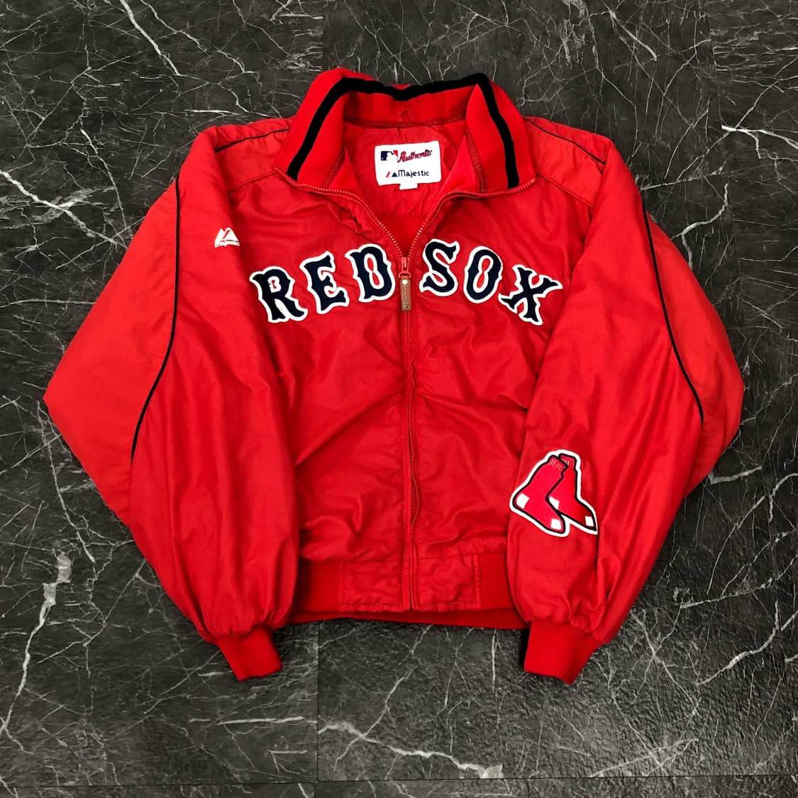 M(XL) 마제스틱 보스턴 레드삭스 바시티 자켓 상품이미지3