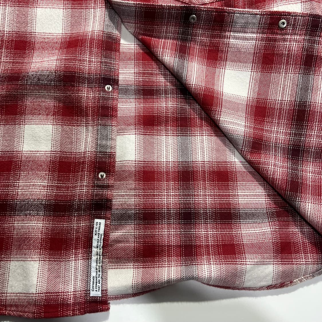 커버낫 플란넬 헤비 셔츠 상품이미지3