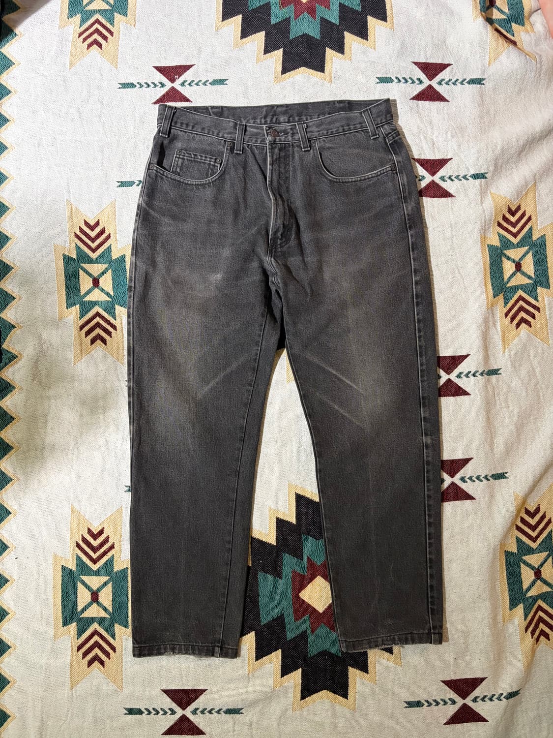 90s OLD GAP Black denim pants 상품이미지1