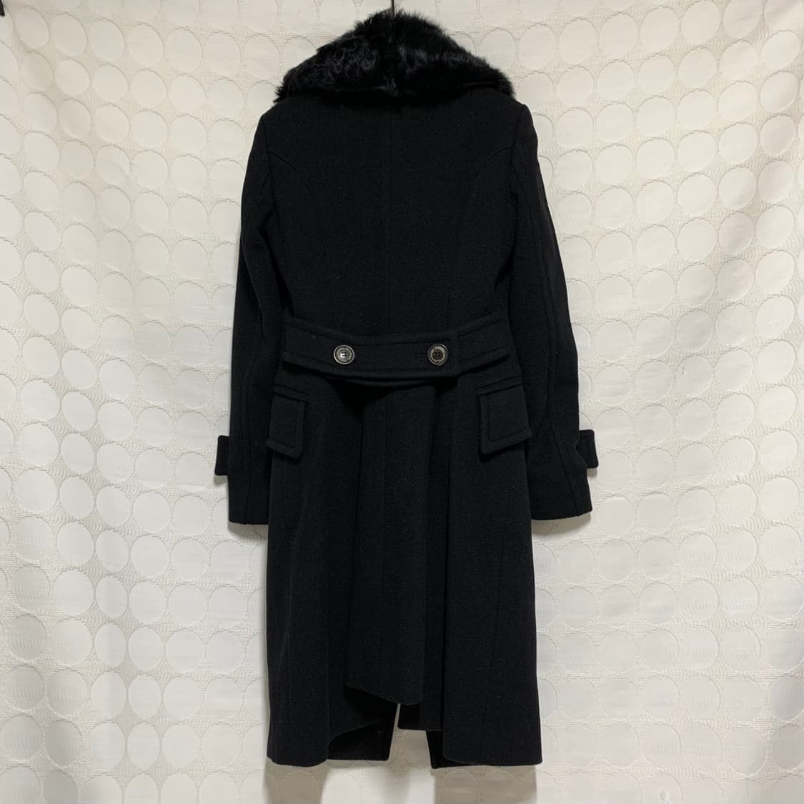 vivienne westwood퍼 카라 울 코트 상품이미지5