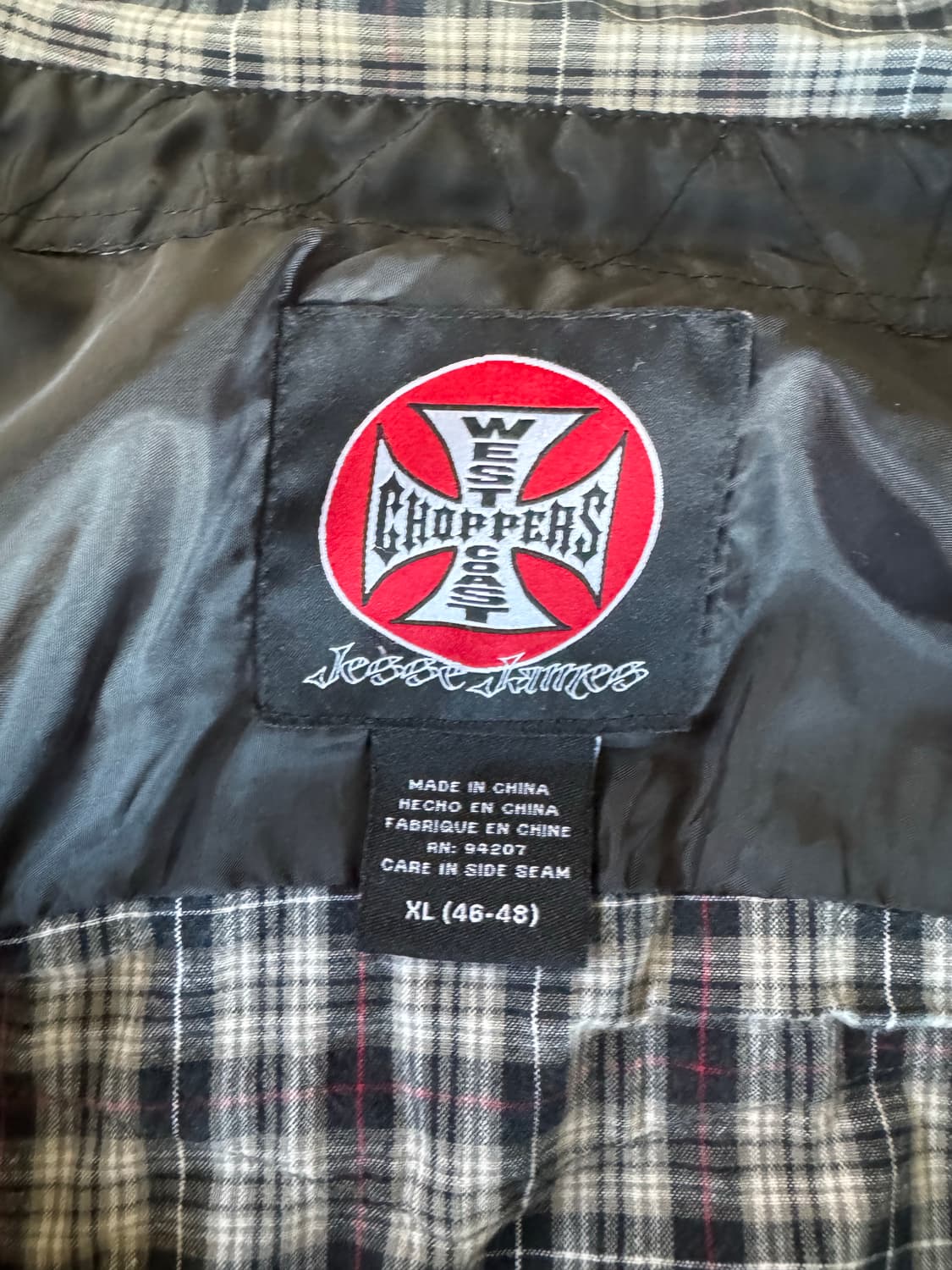 120$빈티지 웨스트 코스트 챠퍼스 플란넬 셔츠 XL 상품이미지2