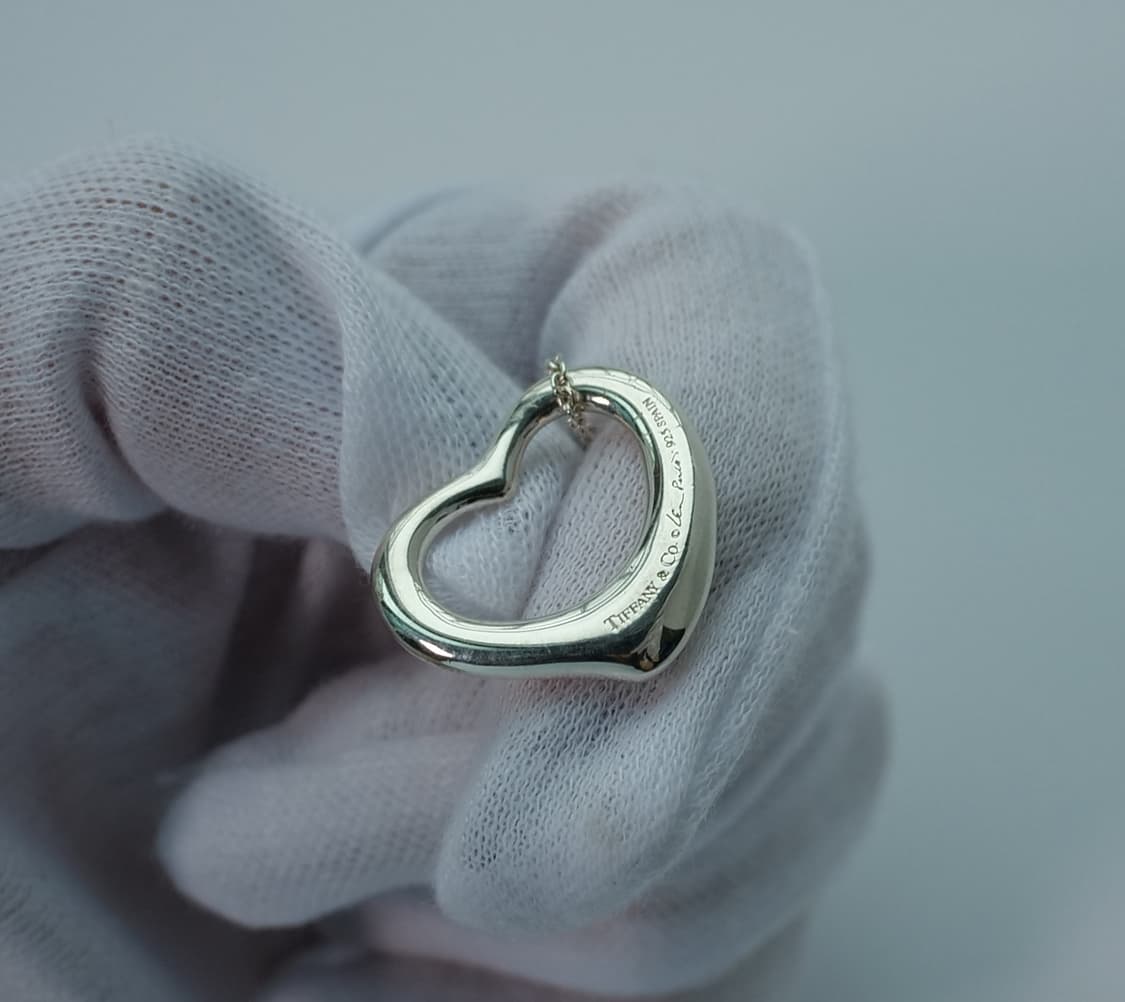 [Tiffany&Co] Open heart pendant 22mm 상품이미지7