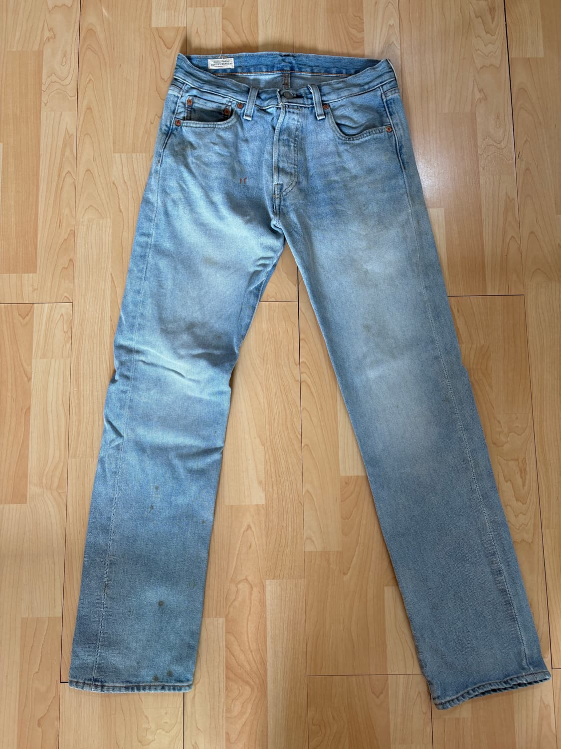 리바이스 501 워싱데님 상품이미지1