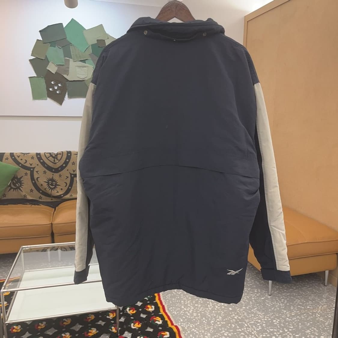 리복 올드스쿨 레트로 바람막이 돕바 자켓 105 C07573 상품이미지4