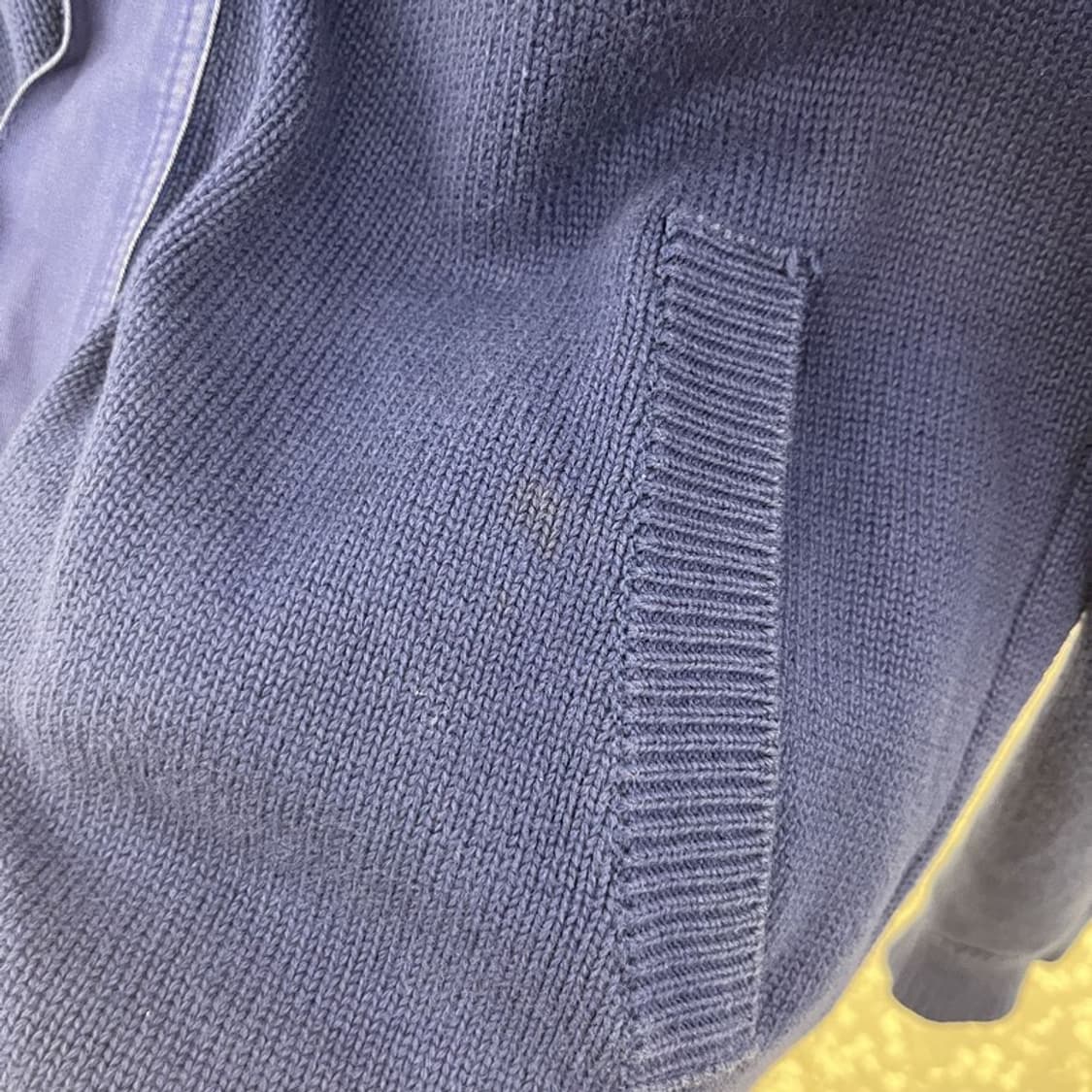 라코스테 캐주얼 빈티지 레트로 집업 니트 가디건 3 C11036 상품이미지7