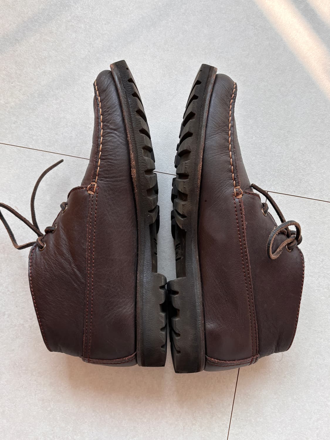 Vintage Paraboot Chukka boots MocToe UK8 상품이미지3