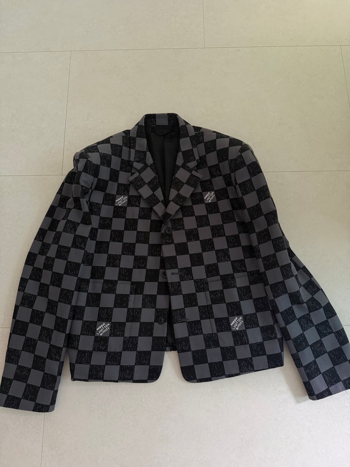 LOUIS VUITTON 루이비통 박시 다미에 자켓 50size 상품이미지3