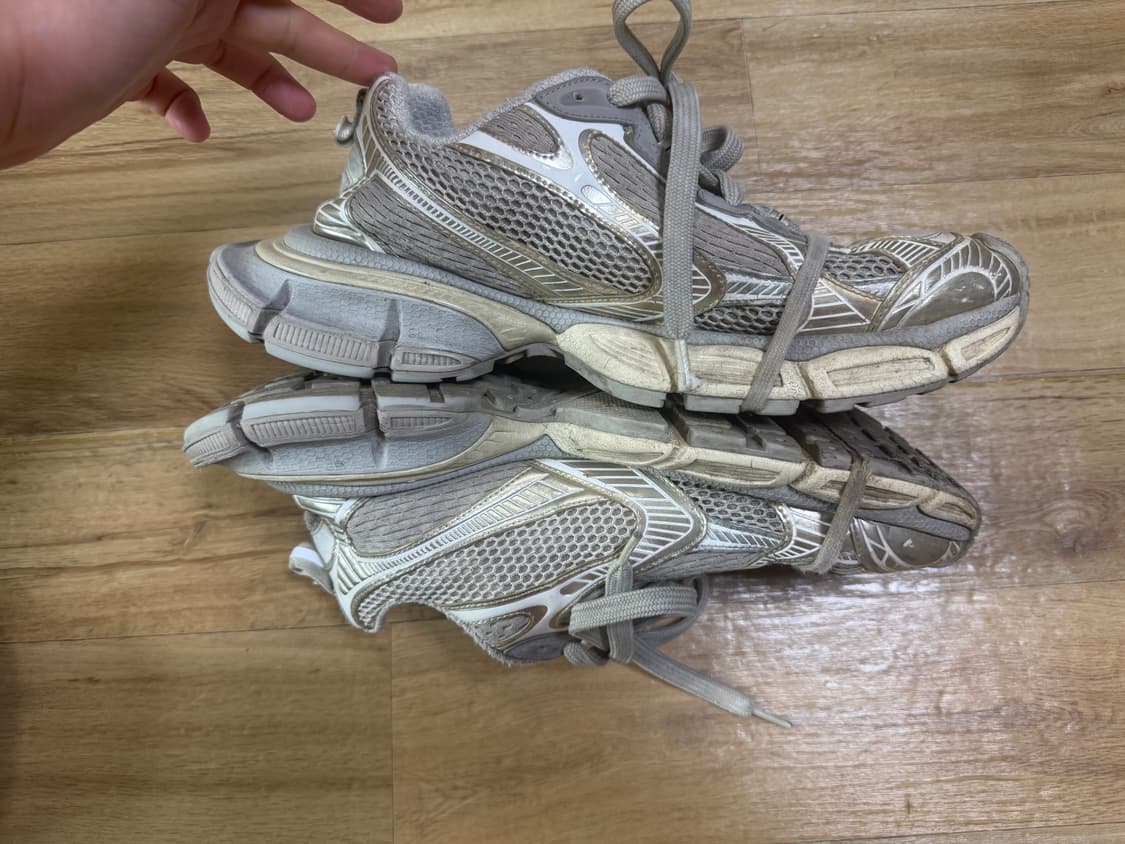 발렌시아가 3XL 스니커즈 라이트 베이지44사이즈 상품이미지3