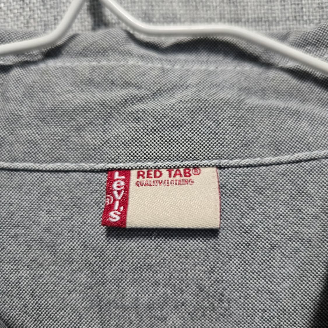 리바이스 여성 연청 데님 셔츠 상품이미지4