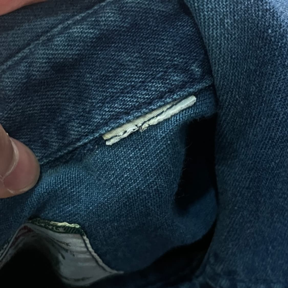 100 90s 리바이스 데님 셔츠  상품이미지5