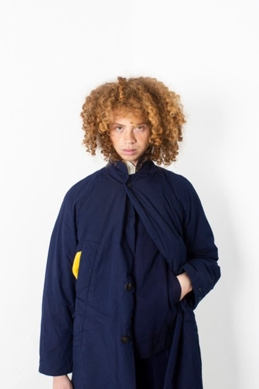 Document Indigo Padded Coat S 상품이미지8
