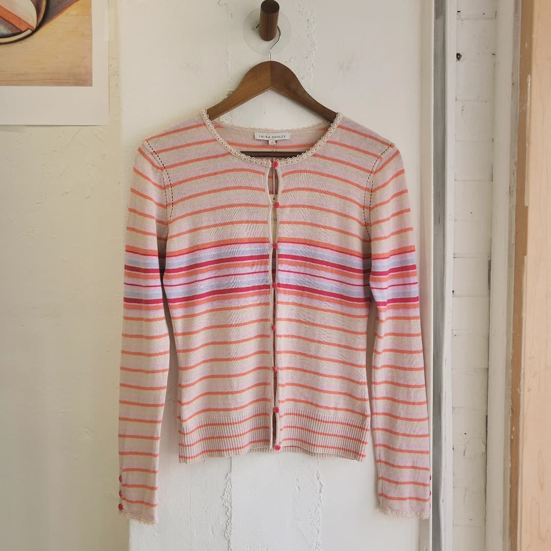Laura Ashley 린넨 가디건 상품이미지2