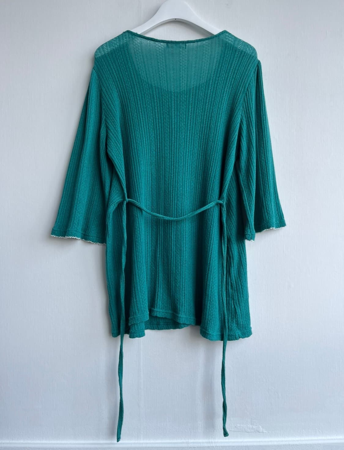 nacer mira 에메랄드 레이스 넥 니트 튜닉 상품이미지7