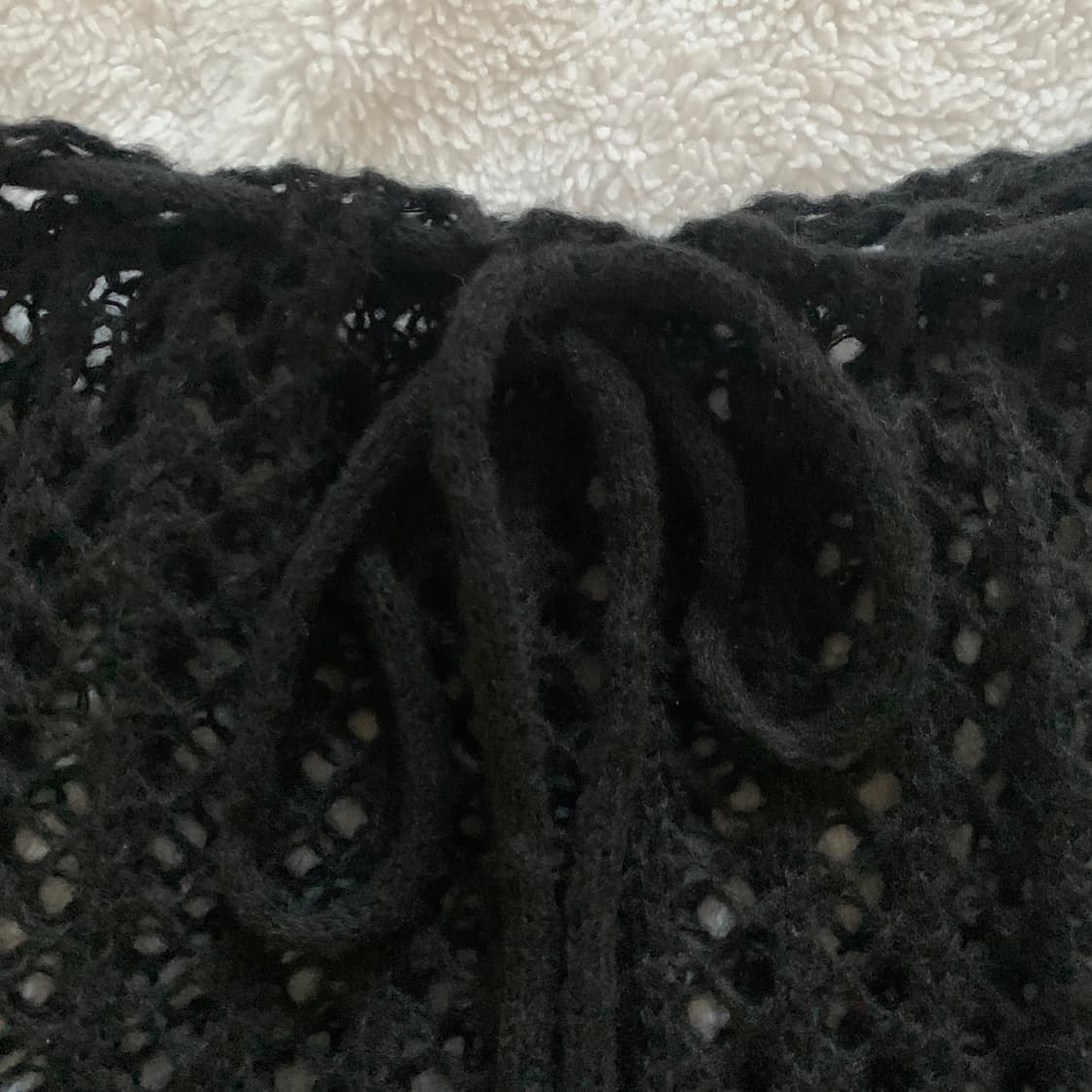 크로셰 니트 레이어드 스커트 상품이미지3